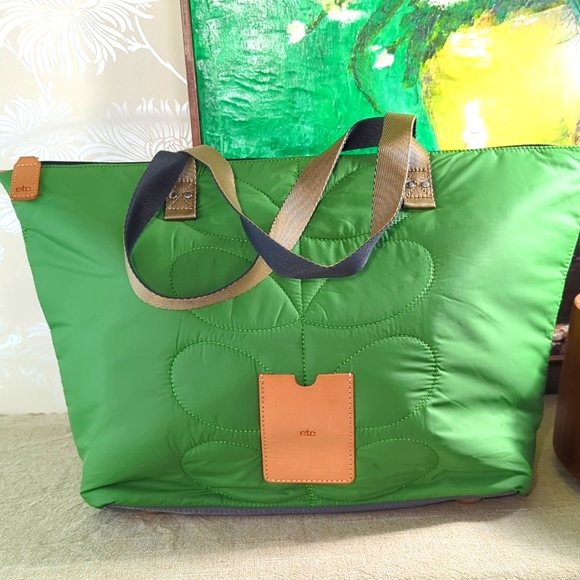 Orla Kiely Bags Orla Kiely Stem Quilted Nylon Zip Shopper Poshmark